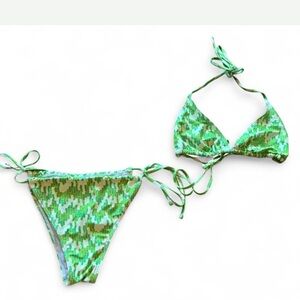 Green Bikini Set